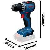 Bosch brezkrtačni akumulatorski vrtalni vijačnik GSR 18V-52 Professional, 18 V, 06019S0027 | Shoptok.si