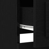  Highboard Crni hrast 36 x 35.5 x 103.5 cm Konstruirano drvo | shoptok.hr