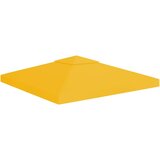 vidaXL Streha za paviljon 2-delna 310 g/m² 3x3 m rumena Cene