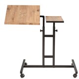 Podesivi sto GLEN 87x67 cm braon/crna | Eponuda.com