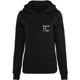 Mister Tee Women's Never On Time Hoody black Cene