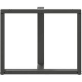  Noge za blagovaonski stol T-oblika 2 kom antracit 100x35x(72-73) cm čelik | shoptok.hr