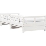  Dnevni krevet na razvlačenje s madracima 90x200 cm od borovine | Eponuda.com