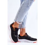 Boto Classic Women's Sport Lace-Up Shoes Black and Orange Darla | Eponuda.ba