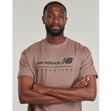 New Balance LINEAR GRAPHIC T-SHIRT Smeđa | shoptok.hr