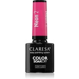 Claresa SoakOff UV/LED Color Neon gel lak za nokte nijansa 2 5 g Cijene