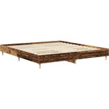  Okvir kreveta bez madraca staro drvo 160x200 cm | shoptok.hr
