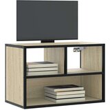 TV ormarić boja hrasta 60x31x39 5 cm konstruirano drvo i metal | shoptok.hr