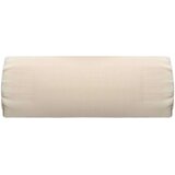 vidaXL Vzglavnik za ležalnik krem 40x7,5x15 cm iz tekstila | Shoptok.si