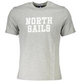 North Sails MEN&#39;S SHORT SLEEVED T-SHIRT GRAY Cijene