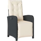  9-dijelni vrtni blagovaonski set s jastucima crni od poliratana | shoptok.hr