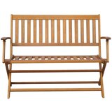  Klupa 120 cm masivno bagremovo drvo | shoptok.hr