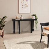 MOME Crni pomoćni stol od masivnog manga 40x130 cm Inaya – | shoptok.hr