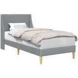 vidaXL Konstrukcija postelje Svetlo siva 100 x 200 cm blago, (5000142059) | Shoptok.si