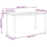  Blagovaonski stolovi Konstruirano drvo | shoptok.hr