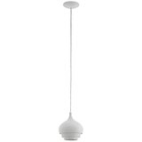 Eglo 97212 - visilica na sajli camborne 1xE27/60W/230V, bela, prečnik 190 mm | Eponuda.com