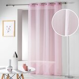 Douceur d intérieur Ružičasta prozirna zavjesa 140x240 cm Telma – | shoptok.hr
