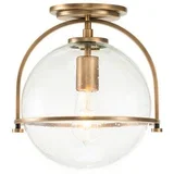 Quintiesse QN-SOMERSET-F-C-HB - Plafonska lampa SOMERSET 1xE27/60W/230V zlatna