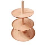 Wood Holz stalak za kolače H=380 mm, tanjiri fi 250,210,180mm ( 2091 ) bukva Cene