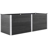 Furnova Visoka greda 250x50x91 cm WPC siva, (21921130) | Shoptok.si