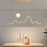 Toolight LED viseća lampa LHJ034-CP BRUSH GOLD | shoptok.hr