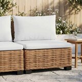  Srednja sofa s jastucima GENDT Prirodni ratan Prirodna | shoptok.hr