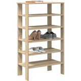 vidaXL Regal za čevlje sonoma hrast 61x32x105 cm inženirski les Cene