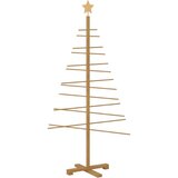 vidaXL Drveno božićno drvce s stalakom Smeđa 150 cm bambus | shoptok.hr