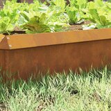 VidaXL Ograja za polže 16 pcs Rjav 50 x 3,5 x 25 cm Slike