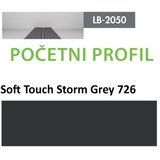AGT profil Zidni MDF Početni LB-3821-A Soft Touch Storm Grey (726) 2800x121x18mm ( 026-106 ) Cene