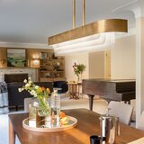  Kichler KL-SERENE-LED-LP-92-NBR - LED luster na šipci SERENE LED/40W/230V zlatna | Eponuda.com