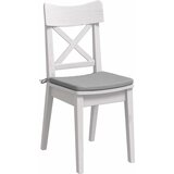  Jastučići za sjedenje 4 pcs Oblačnosiva 40 x 40 x 3 cm tkanina | shoptok.hr