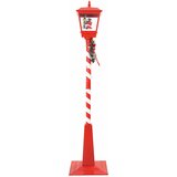  Božićna ulična lampa s lampionom Crvena 40,5x40,5x180cm | shoptok.hr