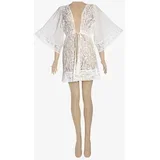 Ženski kratki kaftan Mariel beli