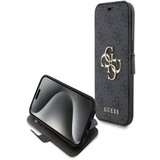 Guess Torbica Guess Bk Pu leather 4G Metal Logo za iPhone 15 6.1 siva (GUBKP15S4GMGGR) | ePonuda.com