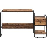  Stol s pohranom Staro drvo 131.5 x 50 x 75.5 cm | shoptok.hr