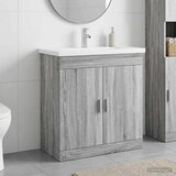  Set namještaja za kupaonicu Siva Sonoma 81 x 40 x 84,5 cm | shoptok.hr