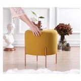 Copper 49 - Mustard Mustard Pouffe