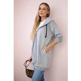 Kesi Sweatshirt with "The World is Yours" print gray | Shoptok.si