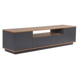 Hanah home tv polica veramont anthracite atlantic pine | ePonuda.com