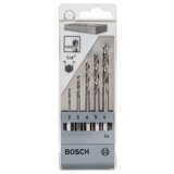 Bosch 5-delni set burgija za drvo sa šestostranim prihvatom 2608595525, 2.0; 3.0; 4.0; 5.0; 6.0 mm | ePonuda.com