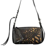 Desigual ženska crossbody torbica s perforacijom i resama 16x8x24 cm crna Cijene