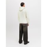 Jack & Jones Sweater majica 'JJHAYATO' smeđa / crna / vuneno bijela | shoptok.hr