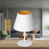  Stona lampa ARDEN 1xE27/60W/230V pr. 20 cm bela/zlatna | Eponuda.com