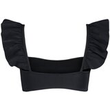 Trendyol Bikini Top - Black - Plain Cene