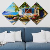 Wallity slika 4MDF69323317, 60x115 cm, 4 dela | ePonuda.com