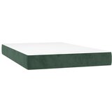 The Living Store Vzmetnica z žepkasto vzmetjo temno zelena 120x200x20 cm žamet - Vzmetnica Z Žepkastimi Vzmetmi, (21495568) | Shoptok.si