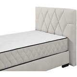 MID.YOU POSTELJA Z VZMETNICO 120 cm x 200 cm , tekstil, leseni material bež | Shoptok.si
