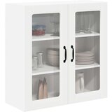 vidaXL Stenska kuhinjska omarica Bela 80 x 31 x 80 cm Konstruiran les | Shoptok.si