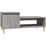  Klubska mizica Siva sonoma 100x50x45 cm inženirski les, (20714544) | Shoptok.si